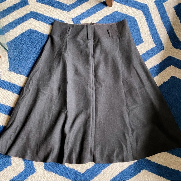 🍂 TOULOUSE GREY HIGH WAIST A-LINE SKIRT! - Picture 6 of 14